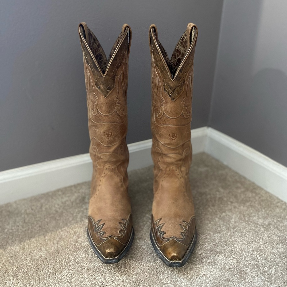Ariat Heritage Western X Toe Wingtip 9